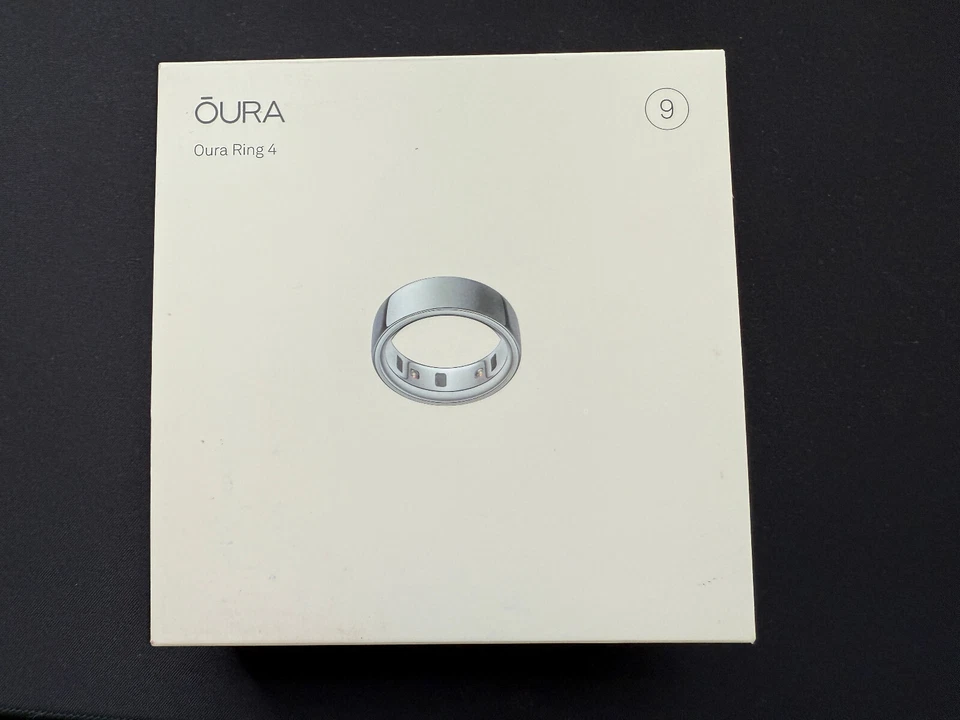 Oura Ring 4 Smart Ring Activity Tracker Size 9 In Silver | JZ90-54217-09