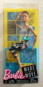 BARBIE MADE TO MOVE FTG82 BRUNETTE POSABLE SNODATA FASHION MODA NRFB NUOVA - Foto 1 di 1