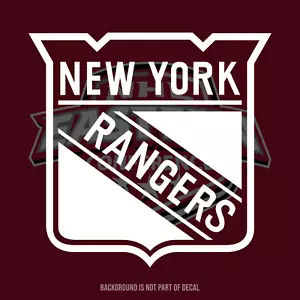 New York Rangers Vinyl Decal Sticker - Picture 1 of 3