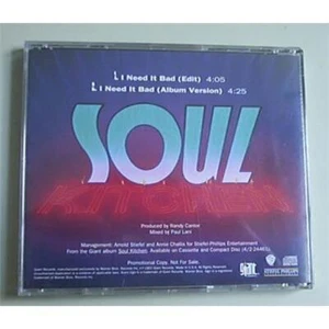 SOUL KITCHEN I NEED IT BAD CD SINGLE EDIT + ALBUM VERSION PROMO PIC CD + BACK AR - Bild 1 von 1