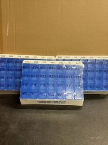 Apex Medi Tray Medical Pill Organizer (7 Day / 4 times ) ( Lot Of 3 ) - Picture 1 of 4