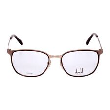 Dunhill London VDH159 08FT Light Brown Titanium Eyeglasses Frame 54-18-145 Italy