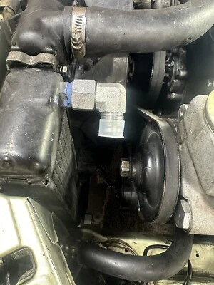 Mercedes Benz OM617 Oil Cooler Lines  - Modified/Customized - Image 1 of 4