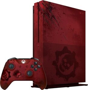 LIMITED EDITION MICROSOFT XBOX ONE S LIMITED EDITION GEARS OF WAR 4 2TB