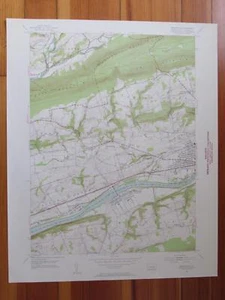 Mapa de ratón Mifflinville Pennsylvania 1955 original vintage del USGS - Imagen 1 de 1