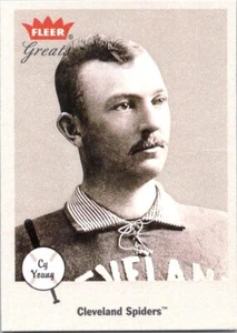 Cy Young 2002 Fleer Greats of the Game #4 - Imagen 1 de 2