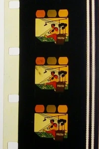 TV 16MM FILM MOVIE ROLLED NO REEL D144 - Imagen 1 de 4