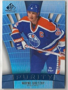 Juego usado Purity Platinum 2021-22 SP #P70 Wayne Gretzky 28/35 Edmonton - Imagen 1 de 2