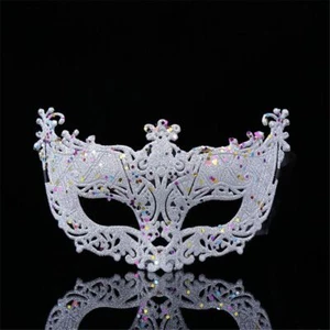 Dress Up Sequins Halloween Masquerade Mask Fancy Dress Party Mask Carnival - Picture 1 of 18