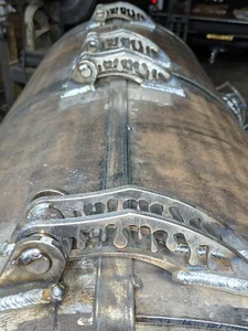 Bbq pit Hinge ( drip) - Picture 1 of 2