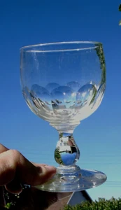 Saint Denis Haut Cut Crystal Glass. 10.8 cm - diamond drinking. 6.5 cm - Picture 1 of 1