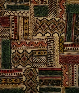 Tela con estampado geométrico Joan Kessler para algodón Concord 35 X 45 pulgadas - Imagen 1 de 3