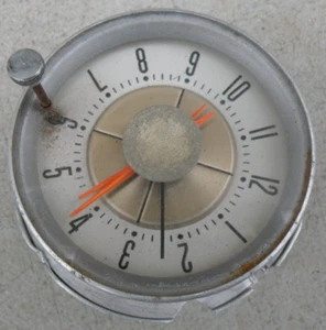 FORD THUNDERBIRD ORIGINAL DASH GAUGE CLOCK 1959-1960 59-60 OEM - Picture 1 of 10
