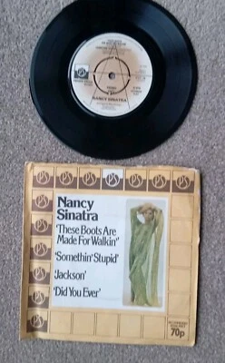 Nancy Sinatra - These Boots Are Made For Walking 7" Promo Vinyl Ep   - Image 1 of 4