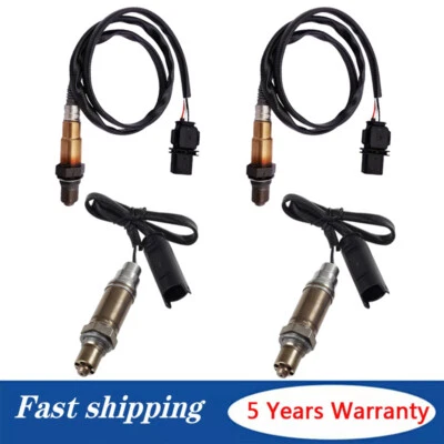 4pcs Upper+Lower Oxygen Sensor For 2006-2010 BMW M5 & M6 5.0L 234-5140 234-4470 - Image 1 of 4