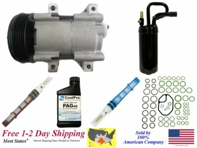 New A/C AC Compressor Kit for 2001-2005 Mazda B2300 (with 2.3L engines)  - Image 1 of 4