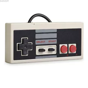 Classic Wired USB NES Controller For NES Emulator Windows PC MAC Raspberry Pi 3 - Picture 1 of 13