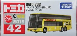 Takara TOMY Tomica # 42 HATO Bus Scale 1/156 First Special 2016 NEW in stock