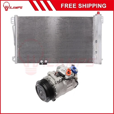 Kit de refrigeración condensador de CA y compresor de CA para Mercedes-Benz C230 01-05 C240 2002 Foto 1 de 4