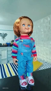Childs Play Chucky Articulated Vinyl Prop Doll Life Size 30” Handmade In Mexico - Picture 1 of 5