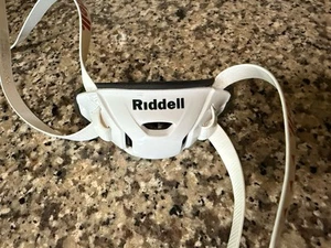 Riddell SpeedFlex Football Helmet White Ratchet Hard Cup Chinstrap NEW no Tags - Picture 1 of 3