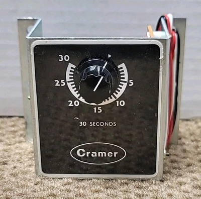 Cramer 30 Second Timer Type 3811 A 115 V 50/60 - New Old Stock - Image 1 of 4