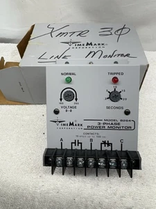 TIMEMARK B264 3 Phase Power Monitor Time Mark B 264 208/240 VAC 98A00316-02 - Picture 1 of 4