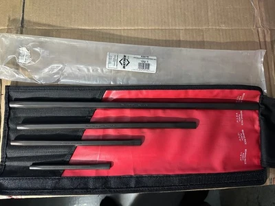 *NUEVO * MAYHEW 4 PIEZAS PRO PUNTA OVALADA RODAMIENTO CARRERA PUNZÓN SET 62015 EE. UU. Foto 1 de 4