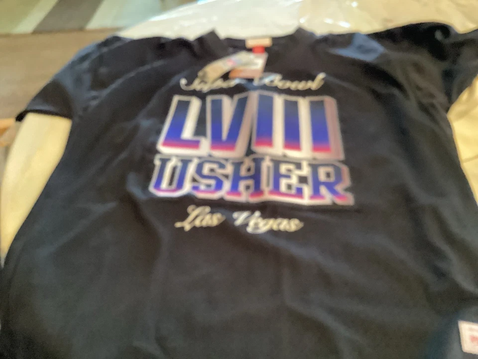 Wilson x Usher Super Bowl LVIII Collab Football  Jersey Size Xl - Image 1 of 2
