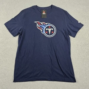 Camiseta Nike Tennessee Titans Camisa Para Hombres Grande Azul Llama Logo NFL Fútbol Nueva con Etiquetas - Imagen 1 de 12