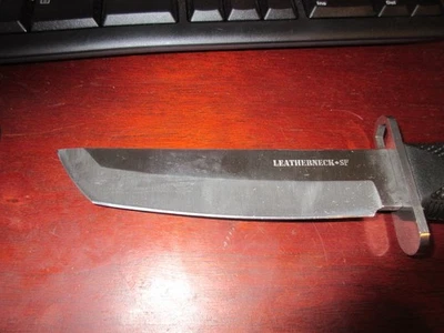 Cuchillo fijo Cold Steel Leatherneck SF herramienta hoja de acero de 5,50" - (reproducción) Foto 1 de 4