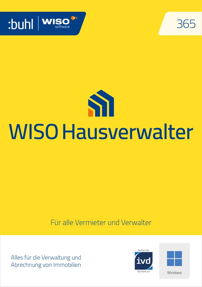 Download-Version WISO Hausverwalter 365 Plus (Version 2026) - 25 Wohneinheiten - Bild 1 von 1