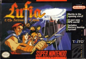 Cartucho Lufia & the Fortress of Doom (Super Nintendo SNES) ¡Solo limpio probado! - Imagen 1 de 2