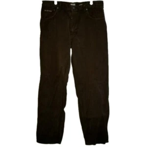 Calvin Klein Mens Brown Cotton Jeans Label Reads Size 36x32 - Foto 1 di 10