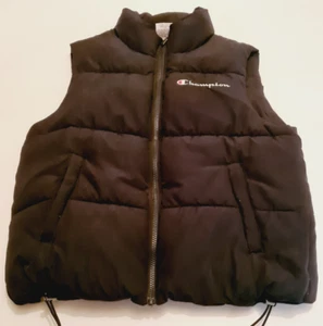 Champion Puffer Vest Mens Small Sleeveless Full Zip Up - Picture 1 of 8