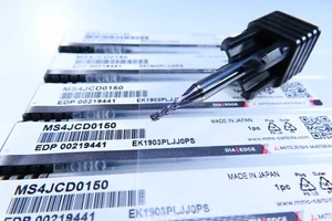 LOTTO (5 PEZZI) MITSUBISHI 1,5 MM MS-4JC DIA EDGE SET FRESE IN METALLO DURO MASSICCIO - Foto 1 di 5