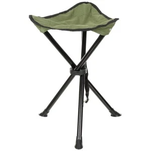 Silla De Trípode Plegable Portátil Para Viajes De Pesca Y Camping Color Verde OD - Imagen 1 de 1