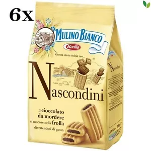 6x Mulino Bianco kekse Nascondini mit Schokolade 330g biscuits cookies kuchen - Bild 1 von 2