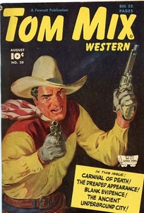 Tom Mix Western #20 VF- 7.5 Fawcett 1949 See My Store - Picture 1 of 2