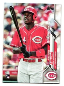 2020 Topps Update # U-29 Aristides Aquino Cincinnati Reds - Imagen 1 de 2