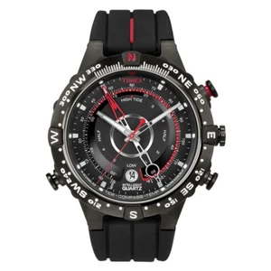Timex Expedition North Tide Temp Compass 45mm Black Stainless Steel Watch T2N720 - Picture 1 of 2