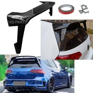 For 15-19 VW Golf GTI MK7 Style Rear Trunk Roof Spoiler Wing Lid Gloss Black ABS - Picture 1 of 3