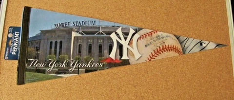 NY New York Yankees Yankee Stadium premium pennant MLB Cover