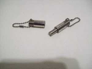 Magnet Magnetic Pipe Keychain Advertising STEEL PIPE IS SAFE STRONG LOW COST - Picture 1 of 8