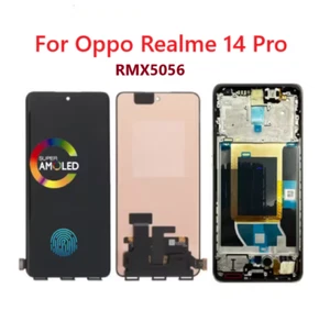 Digitalizador táctil de pantalla LCD OLED con marco para Oppo Realme 14 Pro RMX5056 - Imagen 1 de 1