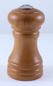 Vtg Mr Dudley 4 inch Salt Shaker Walnut NIB - Picture 1 of 4