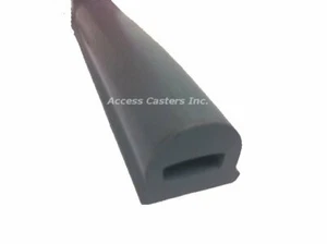 Parachoques de tira de goma gris premium SB1541, el precio es por pie. - Imagen 1 de 2