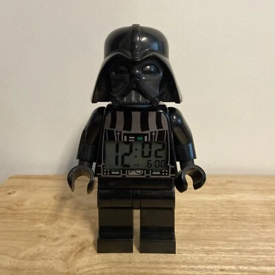 Lego Star Wars Darth Vader Alarm Clock Digital 9" Light Up - Image 1 of 4