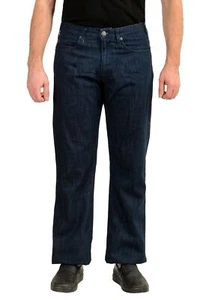 Armani Collezioni Men's 5 Pockets Blue Wash Straight Leg Jeans US 32 IT 48 - Picture 1 of 4