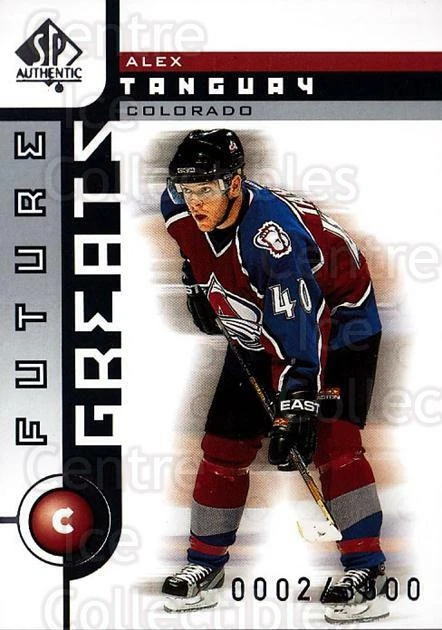 2001-02 SP Authentic #116 Alex Tanguay - Image 1 of 1